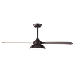 Umi DC ventilator 24 W, bruin, 3 vleugels, omkeerbaar in bruin/beuken, biedt 132D, 2950 lm en 3 lichttemperaturen (3000 K, 4000 K, 6000 K). Inclusief afstandsbediening, geheugen en timer.