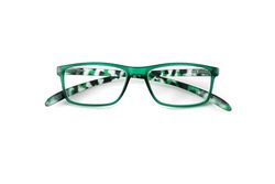 Gafas de Lectura Original 1 Patillas Largas Para Colgar Al Cuello Verde +2,00