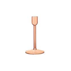 like. by Villeroy and Boch - Like Home candle holder in orange, 8 x 8 x 15 cm, borosilicate glass