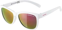 ALPINA Unisex - Kinderen, LUZY Zonnebril, white gloss/pink, One Size