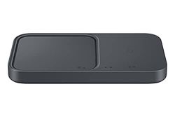 Samsung Cargador inalámbrico dúo con adaptador de carga rápida EP-P5400T, negro
