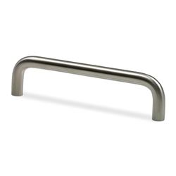 Amig - Alça para móveis - aço inoxidável 18/8 - mate - Ø 10 x 128 mm, resistente e durável - fácil de instalar - moderno e elegante