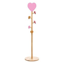 ATMOSPHERA CREATEUR D'INTERIEUR Perchero Infantil Corazones solea Beige H.135cm.
