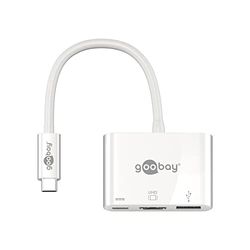 Goobay 62104 USB-C multiport-adapter HDMI, PD, vit