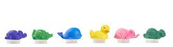 Cartel Assorted Animal Nail Brush, Assorted colors, 1 piece