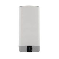 Ariston Velis Wifi - Calentador de Agua Eléctrico Bajo Consumo Horizontal y Vertical, Termo Eléctrico 100L Plano 50.6x27.5x125.1 cm - Fabricado para Instalación en España (Clase Energética B)