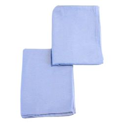 Junior Joy 100% Cotton Cot Fitted Sheets, Pack of 2, Super Soft & Warm, 60 x 120 cm – Blue