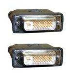 Microconnect DVI-D (DL) 10 m – Adaptateur pour Câble (DVI-D, DVI-D (DL), Noir, mâle/mâle, BENQ projecteurs : MP782ST Samsung SyncMaster 206BW, 226BW, 244T, 245B, 245T, 2493HM, 2693HM, 275t)