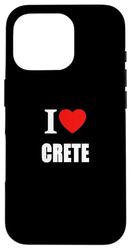 I Love Crete Sunshine Vacanze estive Custodia per iPhone 16 Pro
