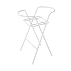 Rotho Babydesign TOP stojak do kąpieli dla niemowląt, składany, łatwy do przechowywania, idealny dla noworodków, od 0 lat do max. 25 kg, biały