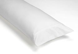 Almohada algodón orgánico w kolorze białym.