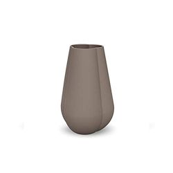 Cooee Design Clover Vase en céramique Boue 18 cm 11,5 cm