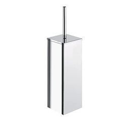 Gedy Colorado Toilet Brush, Stainless Steel and Cromall, Chrome, 36x8,7x8,7cm