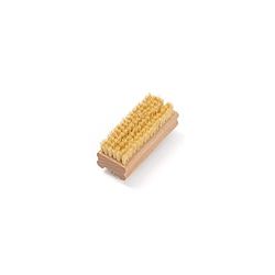 Eco Bath Natural Sisal Nail Brush - Eco-Friendly Double-Sided Nail Cleaning Brush with Firm and Soft Cactus Bristles for Manicure and Pedicure