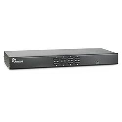 Inter-Tech KVM AS-9108DU Grid Mounting Black KVM Keyboard and Mouse Switch - KVM Switches (Full HD, 1920 x 1080 pixels, 75 Hz, USB, PS/2, USB, PS/2, VGA)