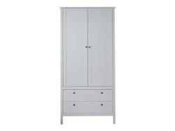 trendteam smart living babykamer kledingkast kast, 91 x 192 x 51 cm in wit met veel opbergruimte