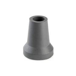 Zarivy Tappo Esterno in Gomma Ø 21 mm con rondella, Ideale per stampelle, Offre stabilità e Protezione su superfici dure.