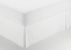 Cubranapé Hilo Tintado Rustico Kleur Blanco - CAMA DE 180 cm - CIERRE MET KLEED - 50% ALGODÉN / 50% POLYESTER - MEDIDA: 180 X 190/200 + 35 CM