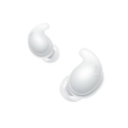 Sony LinkBuds Fit - True Wireless Bluetooth-hörlurar med brusreducering - komfort hela dagen, IPX4, Hi-Res-ljud, Ambient Sound Mode, 21 timmars batteritid, Multipoint-anslutning, iOS & Android - Vit