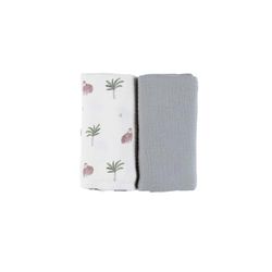 Noukie's – Juego de 2 Capas Mix & Match – 100 x 100 cm – Gorila de algodón