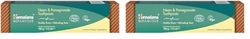 Organique by Himalaya Neem and Pomegranate, Pasta de Dientes de Neem y Granada, Natural, Sin Fluoruro, Sacarina y SLS, 150g (Paquete de 2)