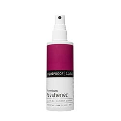 Liquiproof LABS 125ml Premium Freshener fast-acting deodoriser for footwear, shoes and clothing. Our spray freshens trainers, shoes and clothes.