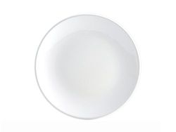 H&h set 6 piatti iris bianco piano cm26