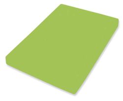 Bassetti Boxspring 9302283 Kiwi 185 Fitted Sheet Cotton and Elastane in Kiwi Colour 180 x 200 cm / 200 x 220 cm