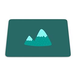 Bonamaison, Rectangle Pop Art Digital Printed Mouse Pad, Non-Slip Base, for Office and Home, Size: 22 x 18 cm