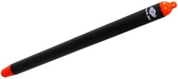 Wedo 2368 antenn pekstång (24 cm, utdragbar till 126 cm längd) svart/röd