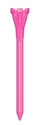 Champ Golf Fly Tee Paquete De 40 - Rosa, 70mm