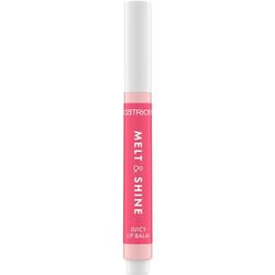 Catrice Melt & Shine Juicy Lip Balm, nr. 050, roze, hydraterend, vergrotend, glanzend, stralend fris, veganistisch, olievrij, zonder parabenen, zonder microplastic deeltjes, per stuk verpakt (1,3 g)