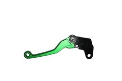 ACCOSSATO Levier gauche vert pour Yamaha YZ 125 de 1986 à 1999 (CC 125)