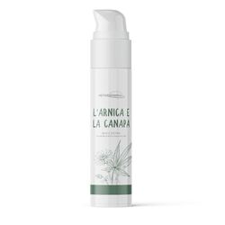 Saf.Nutraceutica - Crema Gel con Arnica e Olio di Canapa | Sollievo Muscolare e Articolare | Defaticante per Sportivi | Uso Quotidiano e Rilassante | Vegan e Made in Italy, Marrone, 100 ml