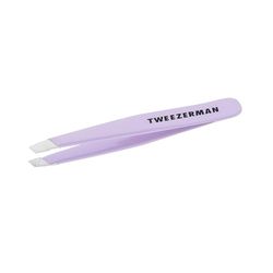 TWEEZERMAN Mini pinzetta (punte smussate, pinzetta per sopracciglia, qualità professionale, acciaio inossidabile), lavanda (esclusiva Amazon)