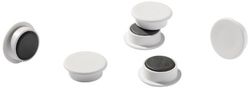 Durable 475202 Magnets in Industrial Packaging 21 mm 210 p - White (Pack of 20)