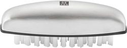 ZWILLING Hand and nail brush (washing brush, fingernail cleaner, cleaning and neutralising unpleasant odours), stainless steel matt