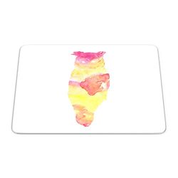 Bonamaison, Rectangle Pop Art Digital Printed Mouse Pad, Non-Slip Base, for Office and Home, Size: 22 x 18 cm