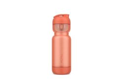 Mepal - Shaker Sport - Lekvrij - Inclusief mixer en meetschaal - Gemakkelijk schoon te maken met flessenbodem - Proteïne Shaker - 800 ml - Perzik oranje