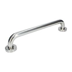 Fontastock FSKFAB013 - Barra di supporto per bagno, realizzata in acciaio inox AISI-304, 3 punti di ancoraggio su ogni lato, 40 cm di lunghezza e 1 mm di spessore
