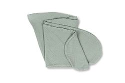 Tetra Green Comfy Big Zwangerschapskussen Hoes - Superzacht Bio Katoenen Overtrek - Dubbel Gaas Elastische Kussensloop - Verschillende Kleuren - Doomoo Basics