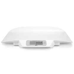 Alecto BC-30 Alecto Baby BC-30 cyfrowa waga dla niemowląt, dla niemowląt i małych dzieci do maks. 20 kg, z systemem stabilizacji i dokładnością do 5 g, kolor biały