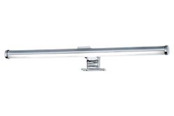 Briloner Leuchten LED spiegellamp, spiegellamp chroom, 6 Watt, 600 lumen, 4.000 Kelvin, IP23, 6 W