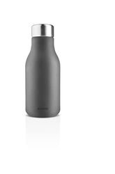 EVA SOLO Distributeur de Savon décoratif en Silicone Souple pour Liquide Vaisselle, Gris éléphant