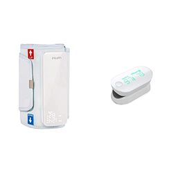 iHealth Neo Smart Arm Monitor de presión arterial & Air Oxímetro Conectado, White