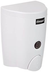 Diaqua 45130100 Distributeur de Savon Smart avec powerstrips (Blanc)