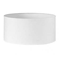 Abat-jour cylindrique blanc 60 x 60 x 30 cm, tissu popeline, idéal pour décorer des lampes et apporter du style aux espaces intérieurs.