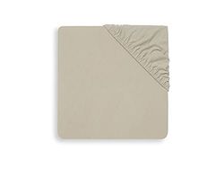 Jollein Jersey Fitted Sheet 80/90 cm Length x 40 cm Width, Nougat