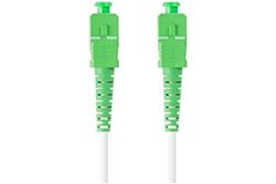 2,5 m LANBERG MONO SC/APC-SC/APC SIMPLEX G657A2 LSZH wit