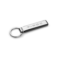 Volkswagen 2GA087010 T-Roc - Porta-chaves original, prateado e preto
